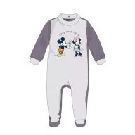   Disney Minnie egér baba velúr rugdalózó - szürke - 1-3 hónapos babának