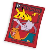   POKÉMON polár takaró 110x140cm vastag puha prémium anyagból
