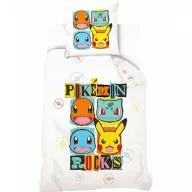 POKÉMON ágynemű 100% pamut 140x200 + 70x90