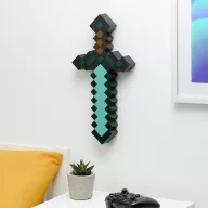 Minecraft falra szerelhető 3D kard hangulatvilágítás