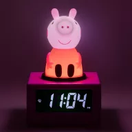 Peppa malac ébresztőóra + éjjeli lámpa