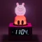 Peppa malac ébresztőóra + éjjeli lámpa