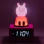 Peppa malac ébresztőóra + éjjeli lámpa