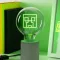 Minecraft Creeper LED neon izzó