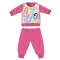 Disney Hercegnők téli pamut baba pizsama - interlock pizsama - pink - 80