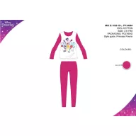 Disney Hercegnők gyerek jersey pizsama - pink