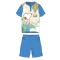 Snoopy rövid ujjú nyári pamut pizsama - gyerek jersey pizsama - világoskék - 110