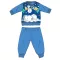 Snoopy hosszú vékony baba pizsama - pamut jersey pizsama - világoskék - 92