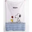 Snoopy Coral fleece takaró 130x170cm