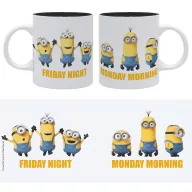 MINIONS bögre 320ml Friday vs Monday