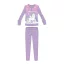 Unikornis téli vastag gyerek pizsama - pamut flanel pizsama - világoslila - 122
