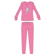 Unikornis pamut flanel pizsama - téli vastag gyerek pizsama