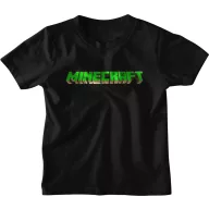 Minecraft Zombie Logó - Gyerek Póló