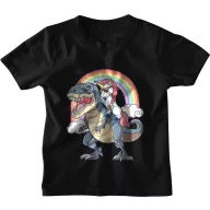 T-rex és Unikornis - Gyerek Póló