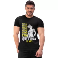   Quitting Is Not Acceptable - Super Saiyan - GYM Férfi Póló