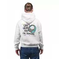   Can't hear you, I'm gaming (2 féle) - Unisex Zipzáros Pulóver