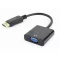 Displayport  - VGA átalakító adapter