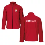 Hungary Szurkolói Férfi Softshell Dzseki