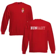 Hungary Szurkolói Környakas Pulóver