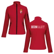 Hungary Szurkolói Női Softshell Dzseki