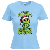 Egész évben rossz voltam - Karácsonyi Női Póló