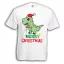 T-rex Karácsony - Karácsonyi Férfi Póló