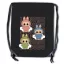 Labubu - Színes karakter kavalkád tornazsák