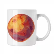 Mars - Fehér Bögre