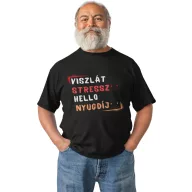 Viszlát stressz helló nyugdíj - Férfi Póló