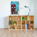 Deadpool és Baby Yoda - Vászonkép