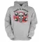 RockAir Beard and Muscle - Unisex Kapucnis Pulcsi