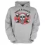RockAir Beard and Muscle - Unisex Kapucnis Pulcsi