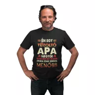 Tűzoltó apa vagyok - Férfi Póló