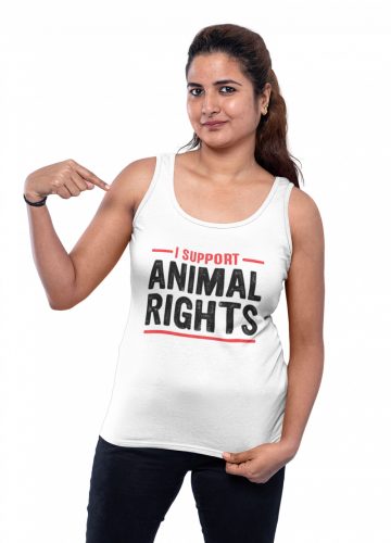 I support animal rights - Női Atléta