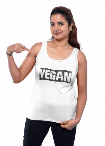 Vegan logó - Női Atléta