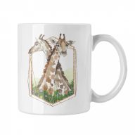 Zsiráf - Fehér Bögre