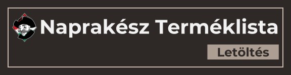 terméklista letöltése