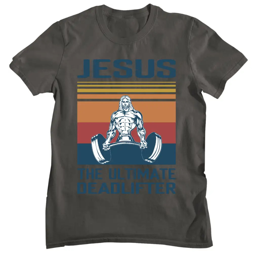Ultimate Jézus Deadlift - Férfi Póló